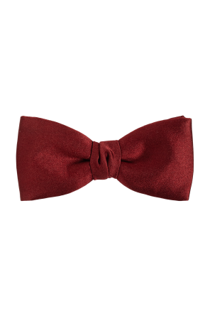 【関税＆送料込み】Saint Laurent Bow Tie In Silk Satin Laurent – Black Silk Satin Bow Tie - la Bowtique Bowties